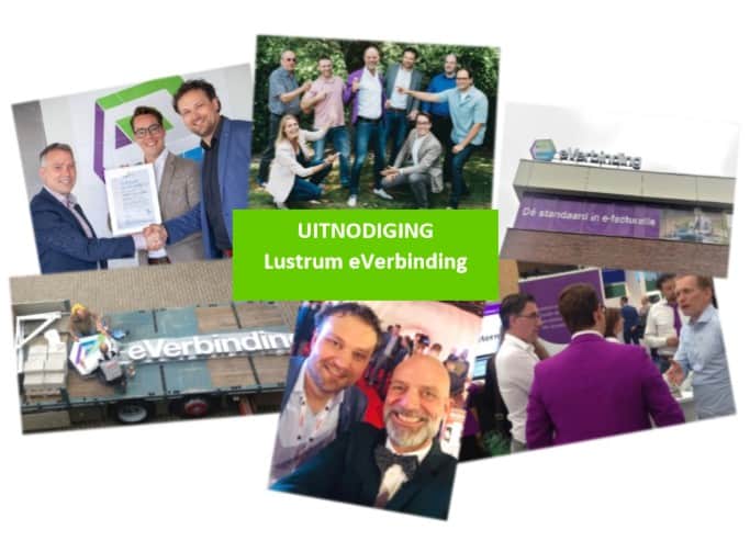 Lustrum eVerbinding - 1e klantaansluiting Simplerinvoicing 5 jaar geleden